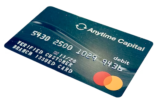 Anytime Capital Debit Card